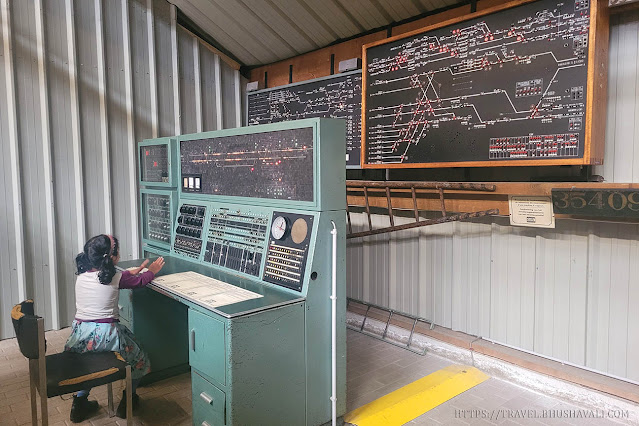 Steam Railways museum at Treignes Wallonia Belgium