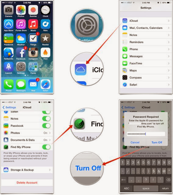 How to erase all of the iPhone or iPad data content (1)