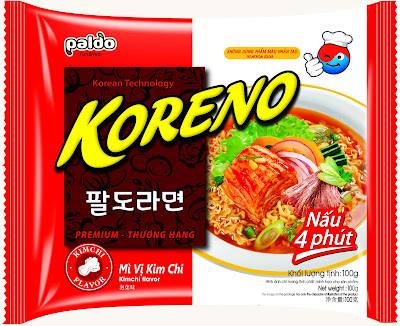Mì Koreno gói lẻ - Không phẩm màu nhân tạo