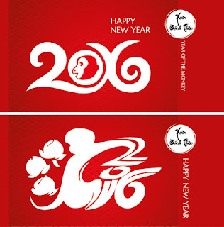 New year 2016 vietnam vector 1140