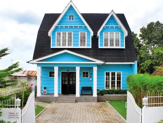 Populer Inspirasi  Warna Cat Rumah  Luar Cat Rumah 