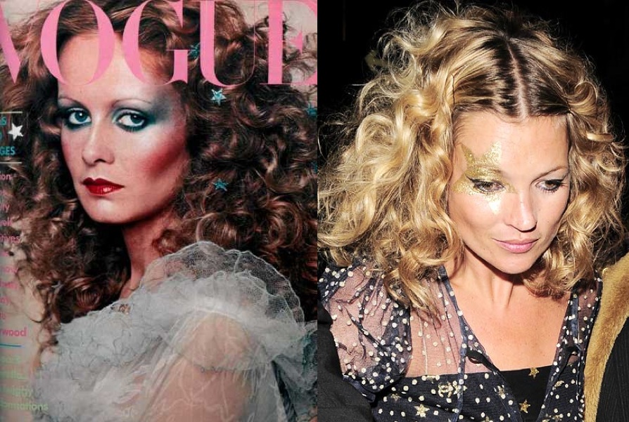 Then and Now: Twiggy and Kate Moss