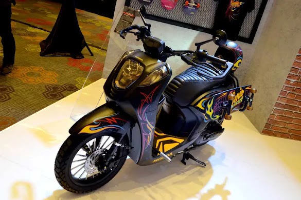 Genio Modif - Modif Honda Genio Tampil Di Booth Honda Jakarta Fair Pengendara Com / Memang belum banyak peminat modifikasi honda genio, lantaran motor ini tergolong baru dan masih jarang referensinya.