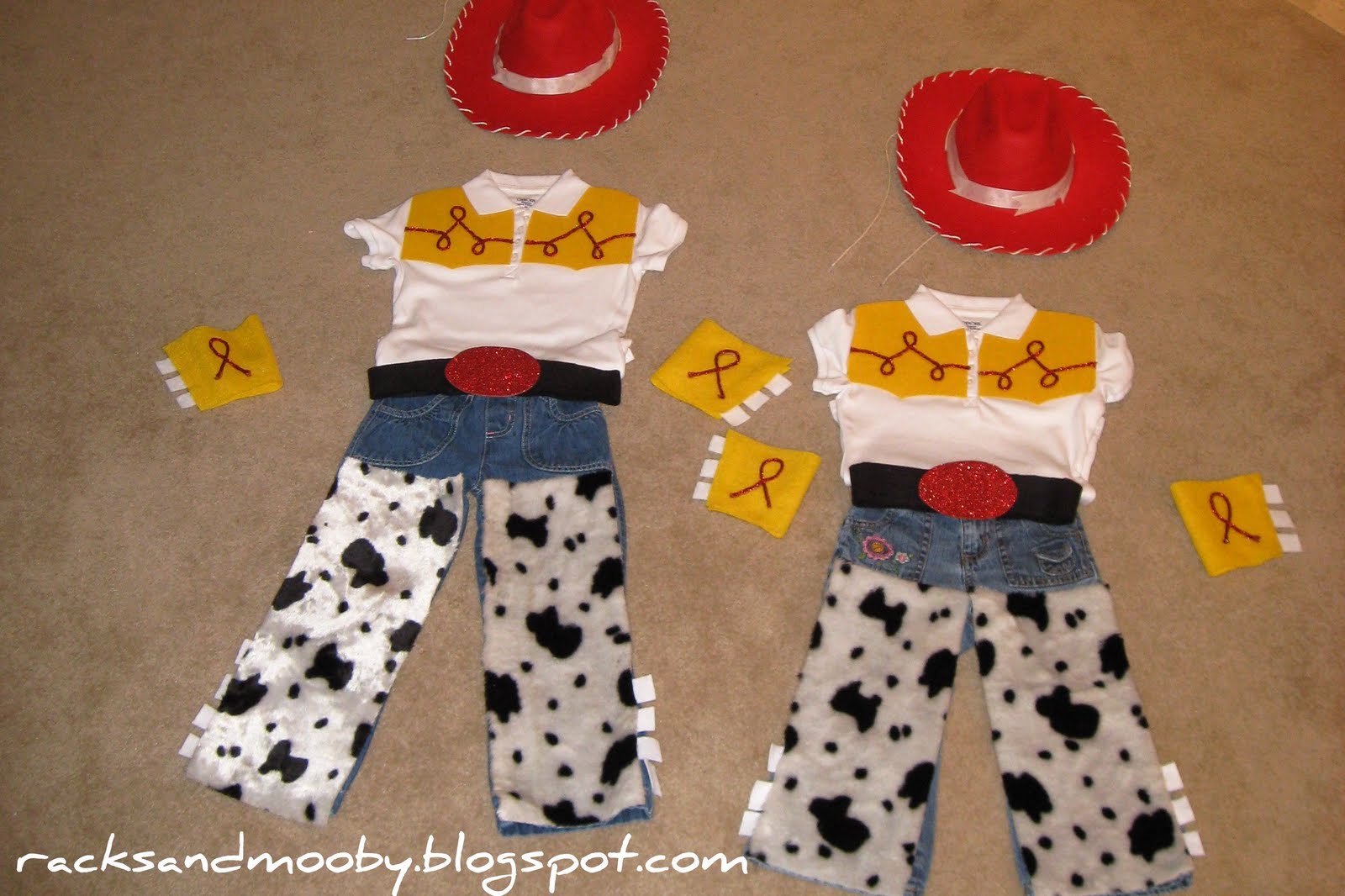 halloween cakes for kids party DIY Jessie from Toy Story Costumes - no sewing involved!