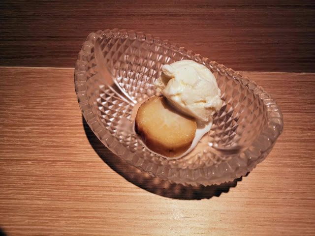 sweet potato and ice cream