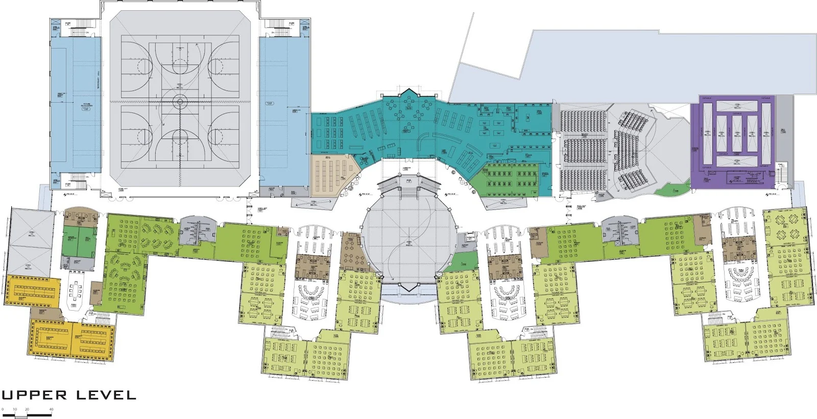 The high school archetype floor plan