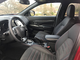 Front seats in 2020 Mitsubishi Outlander Sport 2.4 GT AWC