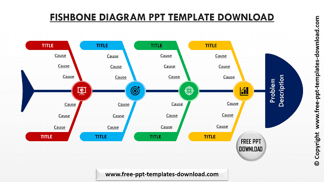 Fishbone Diagram PowerPoint Template Download