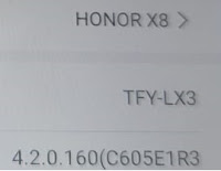 mdm honor x8