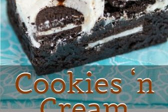 Cookies ‘n Cream Extreme Brownies