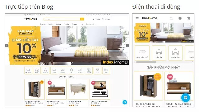 Template Blogspot Bán Hàng Nội Thất, Chuẩn SEO, Chuẩn Responsive, Đẹp