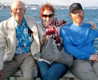 Bryce Dallas Howard with her father and grandfather