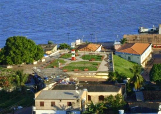 Praça do Relogio, Almeirim - Parà, fonte: sito del Comune 