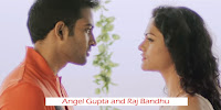 bollywood, actress, model, angel gupta and raj bandhu, romantic couple