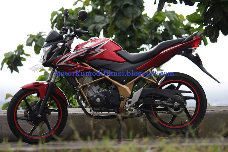  saya akan sedikit memberikan gambaran mengenai modifikasi honda cb150r title=