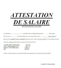 w Attestation de salaire algerie | Cours génie civil ...