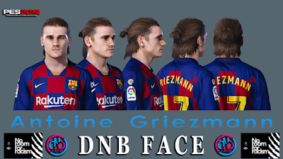 PES 2019 Faces Antoine Griezmann by DNB