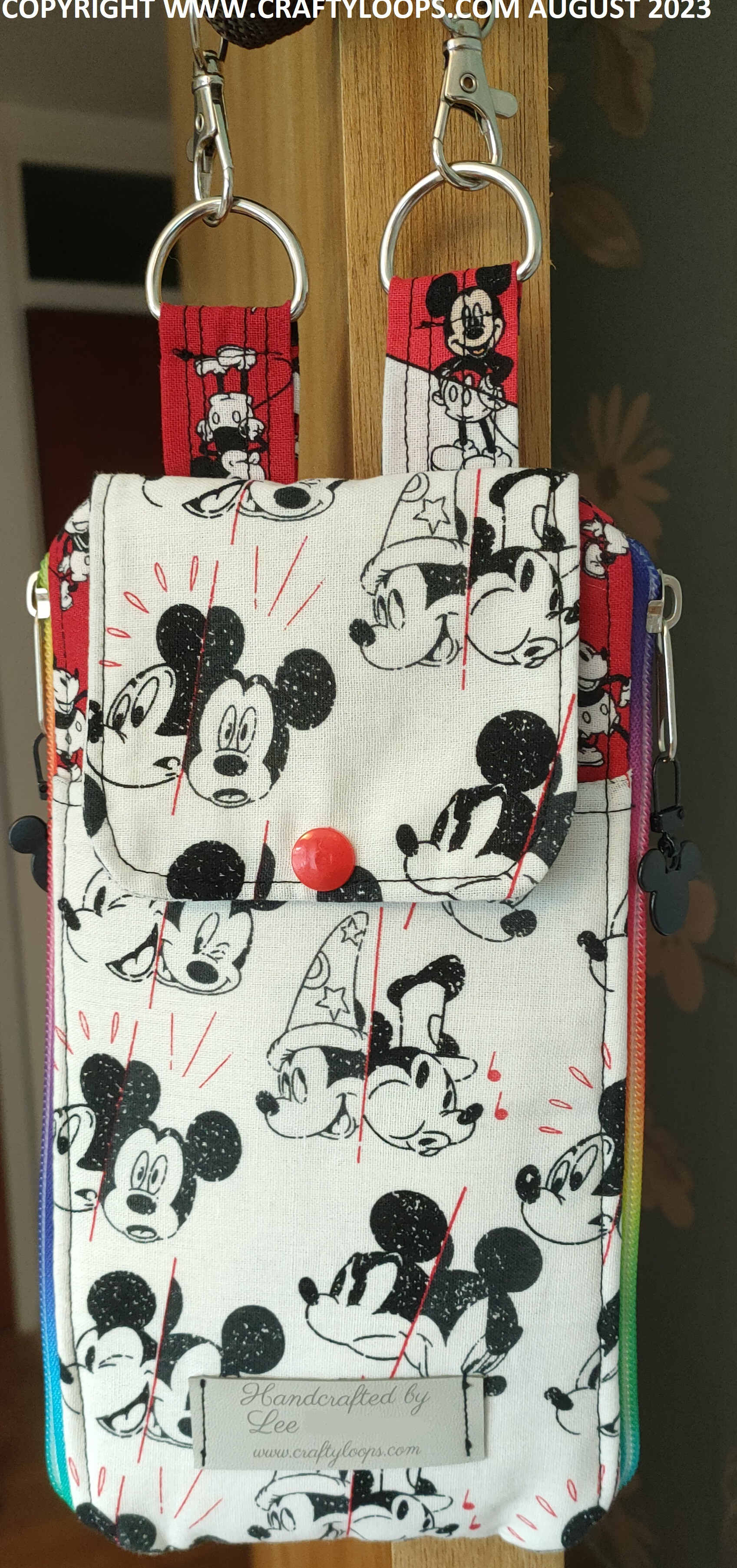 Disney Crossbody Bag - Stitch Record