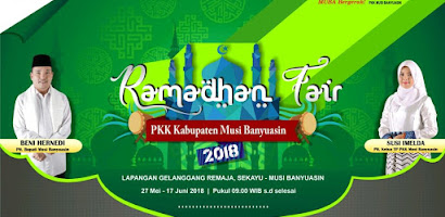 Tampil Beda, Ramadhan Fair PKK Muba Usung Konsep Zaman Now!