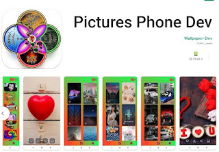 Pictures Phone Dev تطبيق خلفيات هاتف Android