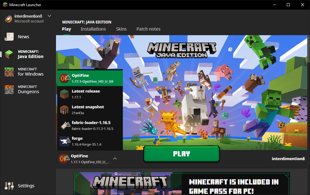 Minecraft Launcher