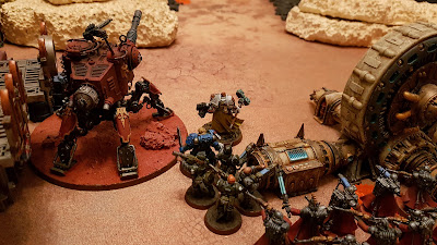 Warhammer 40k - 9th Edition - Chaos Daemons vs Adeptus Mechanicus - 1000pts - Eternal War - Incursion - Shifting Front Mission