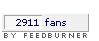 customize feedburner chicklet count