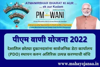 PM Wani Yojana 2022