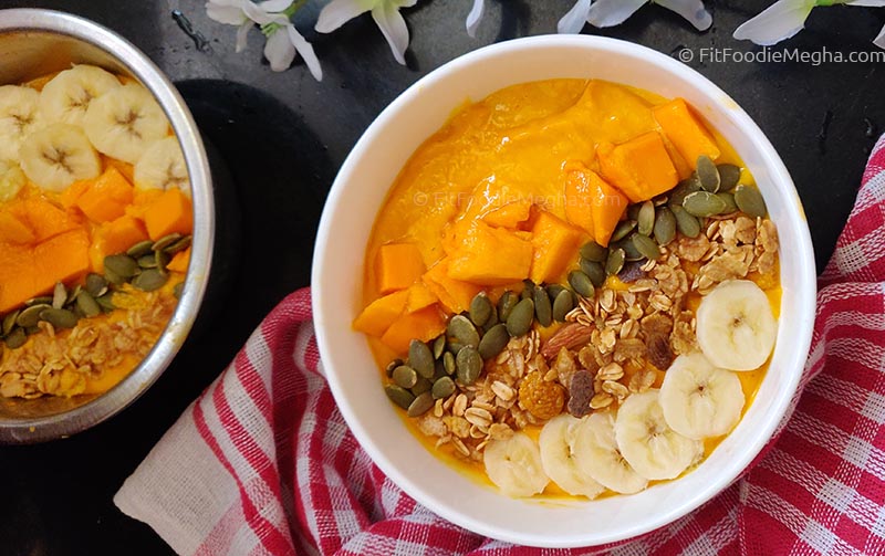 Mango Smoothie Bowl - Summer Recipe