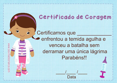 Certifica de Coragem Para Imprimir