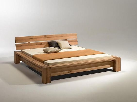 Tempat tidur kayu minimalis  atau dipan kayu minimalis  modern Isi Rumahku