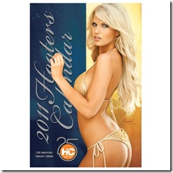 hooters girls 2011calendar