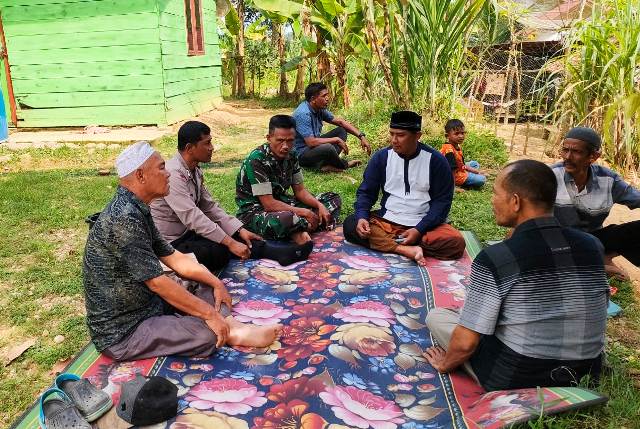 Begini, Kiat Kanit Binmas Polsek Idi Tunong Polres Aceh Timur Sampaikan Himbauan Kamtibmas