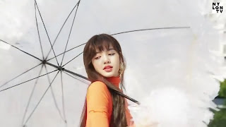 lisa blackpink nylon 2018