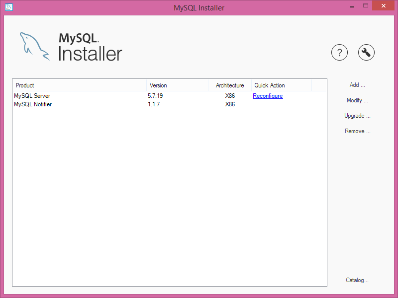 MySQL Installer