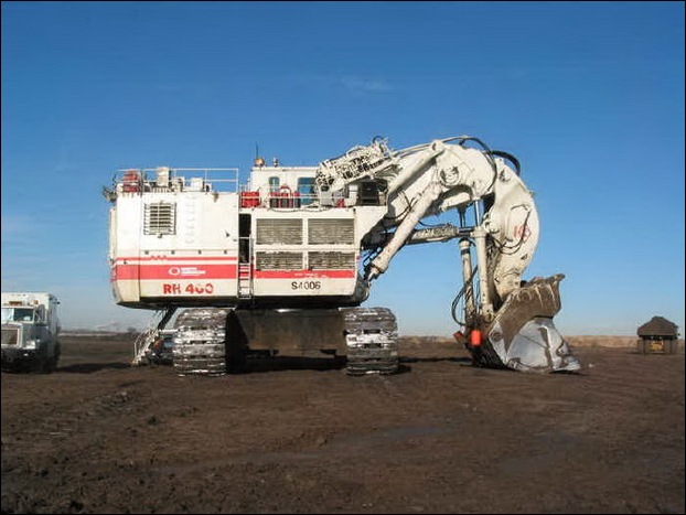 TEREX RH400 worlds largest hydraulic shovel 05