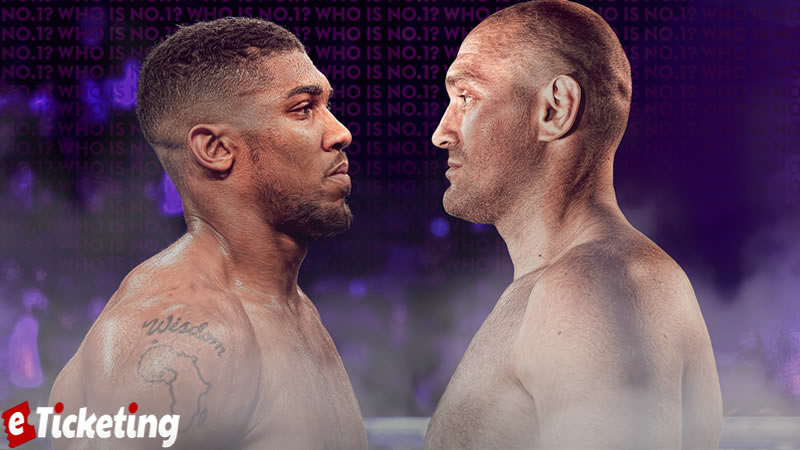 Anthony Joshua Tickets  - Tyson Fury and Anthony Joshua, two have a challenging situation to deal with in their forthcoming battles.