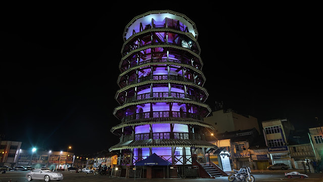 The Leaning Tower of Teluk Intan
