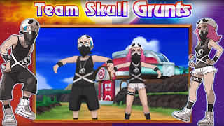 Pokemon Sun and Moon Team Skull