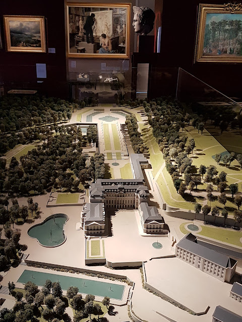 Maquette du château de Saint-Cloud