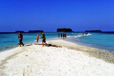 Beach of Harapan Island