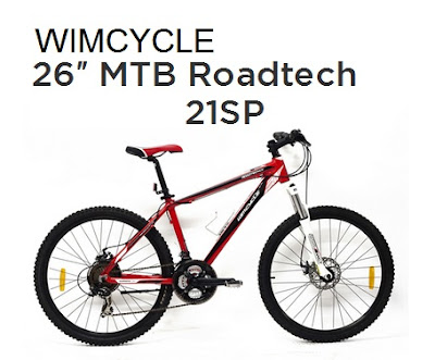 Sepeda Mtb Wimcycle Roadtech 24 dan 26