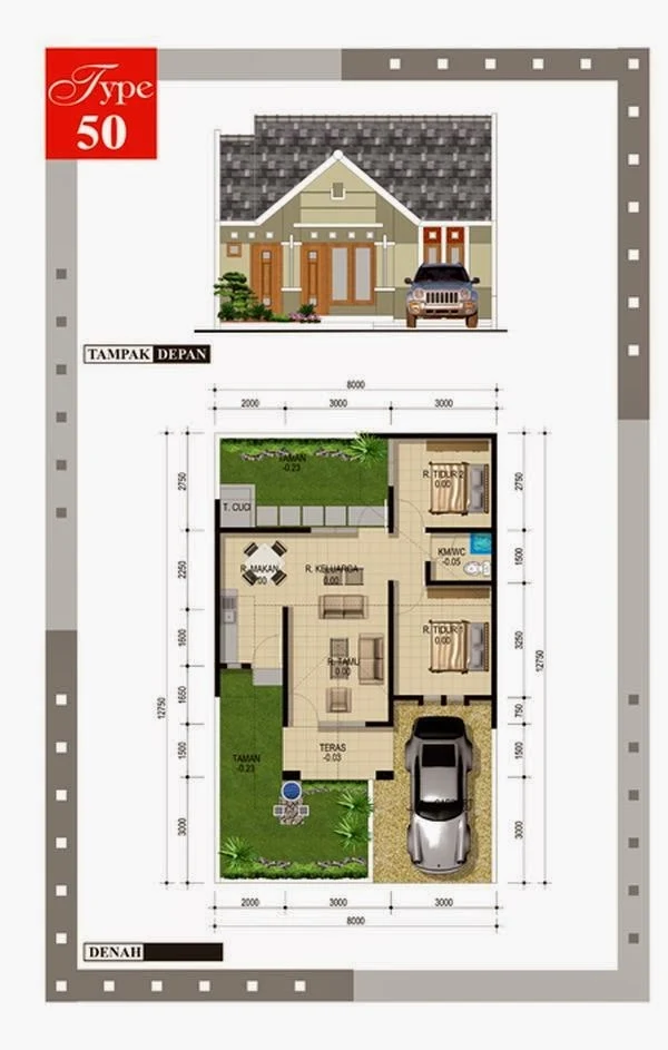 Desain Rumah Minimalis Type 45 Kaskus