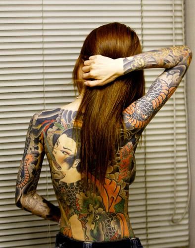 Asian Tattoos for Girls 2012