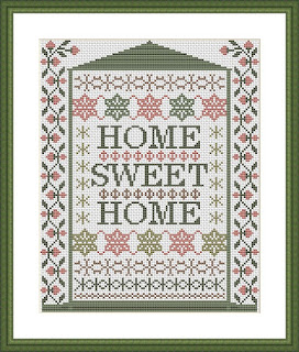 Home sweet home cross stitch - Tango Stitch