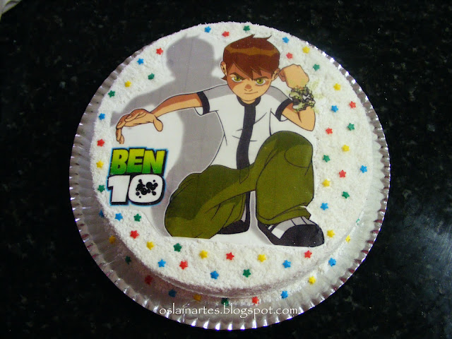 Como Decorar o Bolo Ben 10