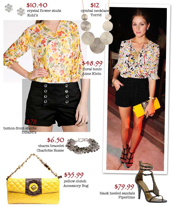 olivia palermo style. olivia palermo in shorts