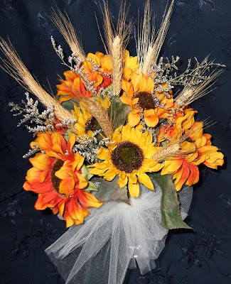 Sunflower bouquet for your Fall Wedding