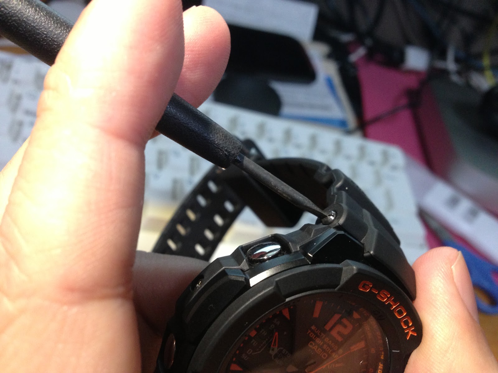 Bull S Eye G Shockベルト交換をしてみた