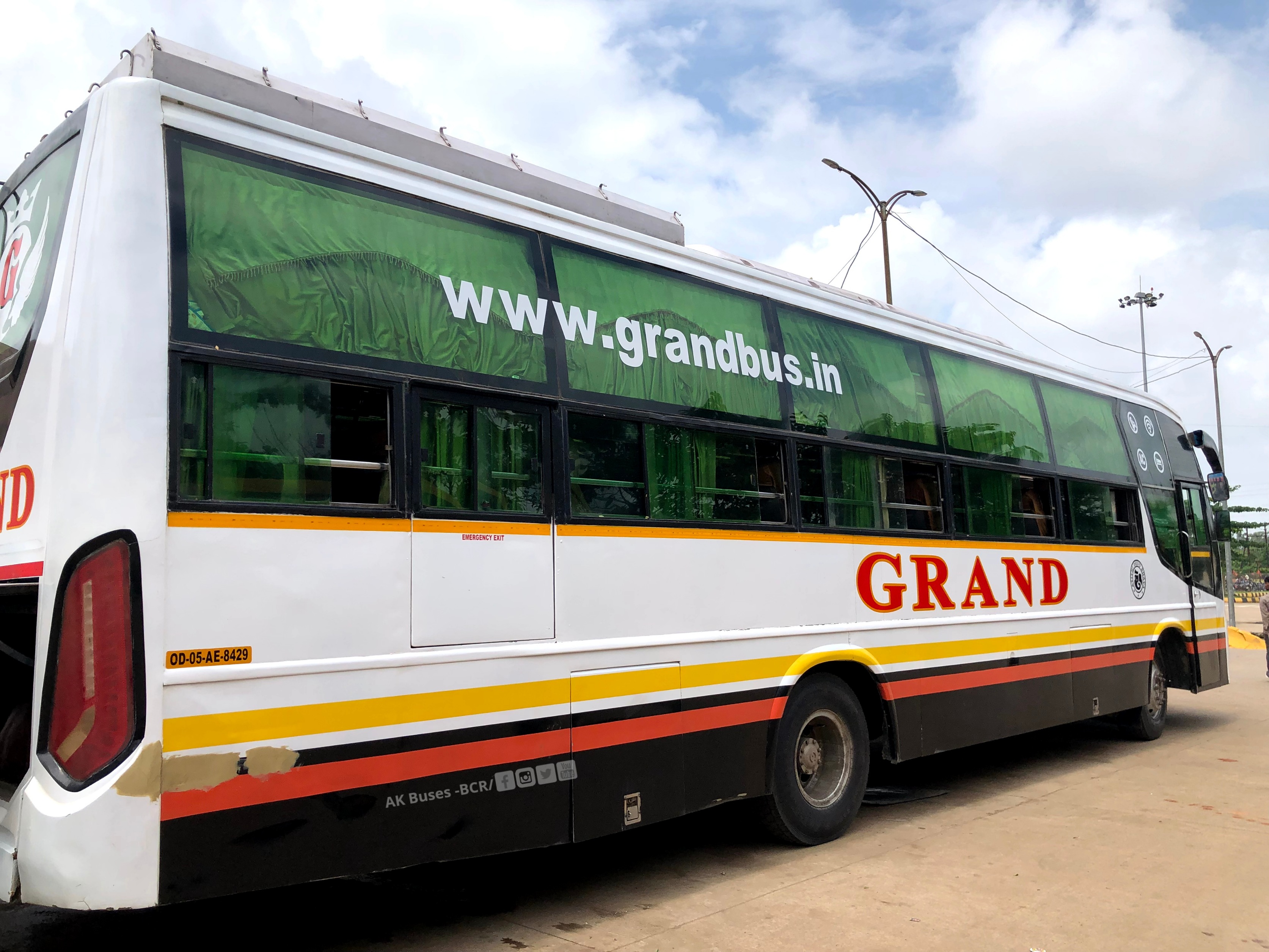 Grand Travels AC Bus